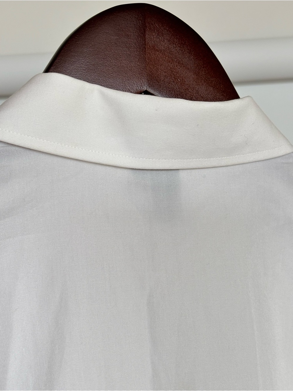 Lauren Ralph Lauren White Cotton Ruffle Shirt Jabot Blouse Shirt L Romantic Y2K - Picture 11 of 12